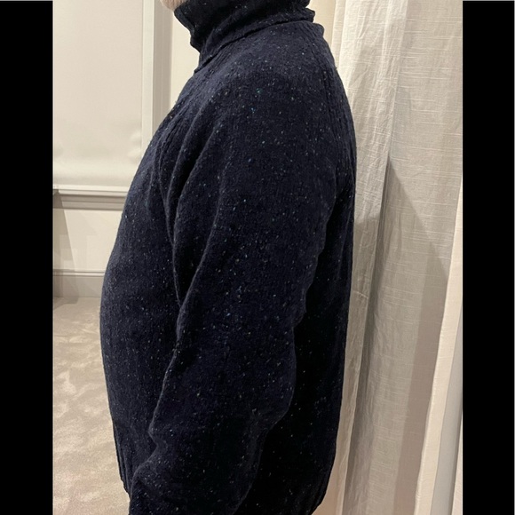 Paul Smith wool blend navy sweater - Picture 2 of 8